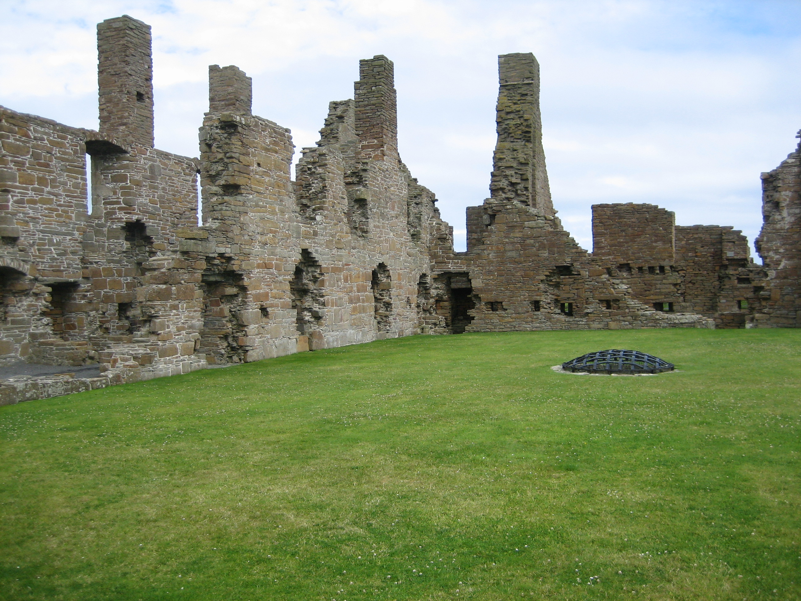 The ruins of Earl's Palace at Birsay