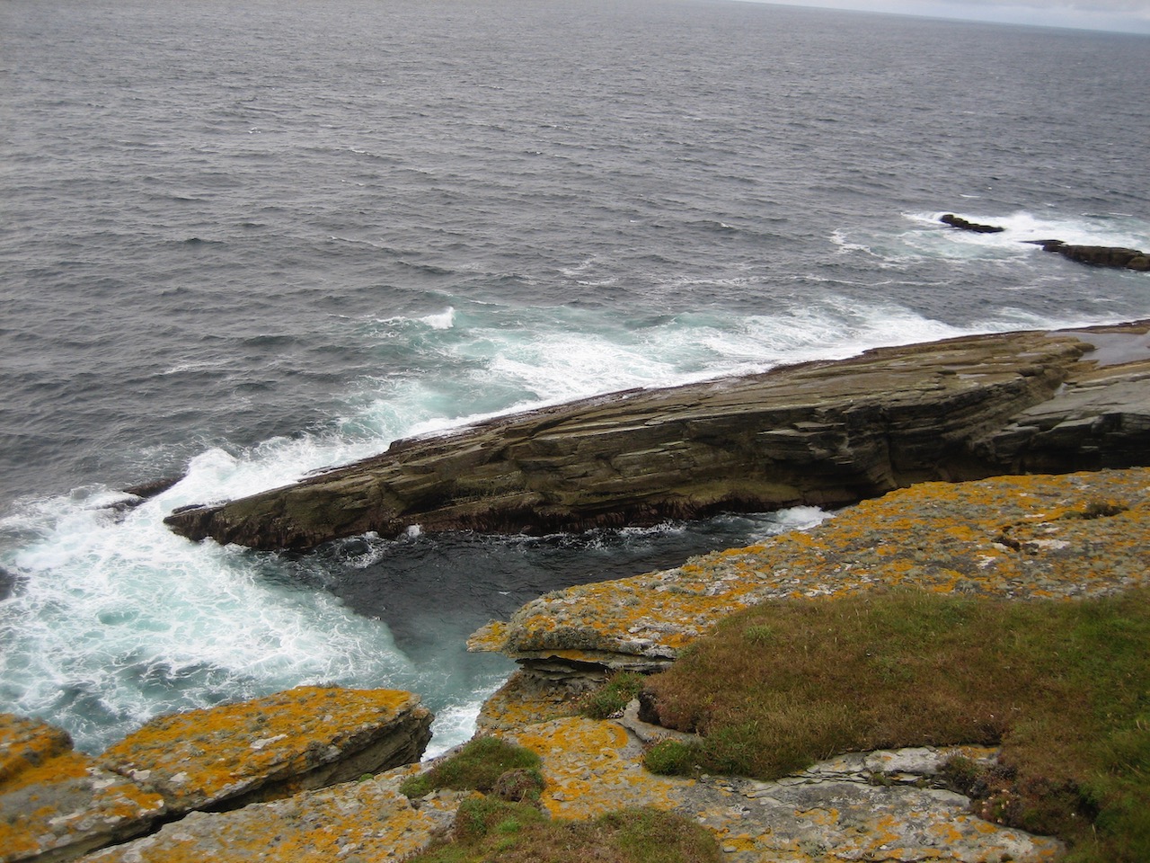 The west side of Birsay, where the Atlantic meets the North Sea