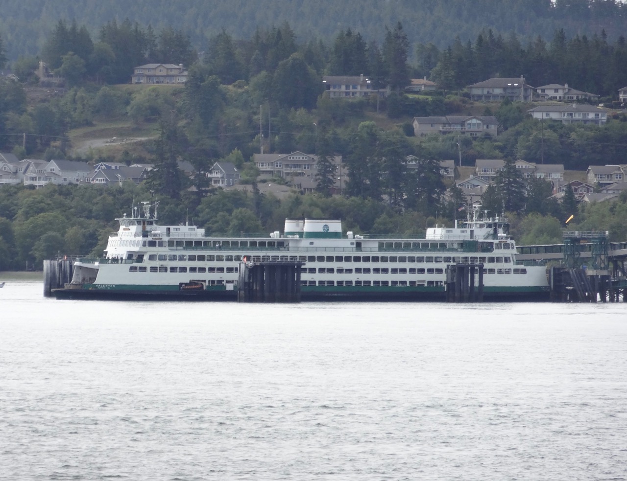 Approaching the Anacortes Ferry Landing